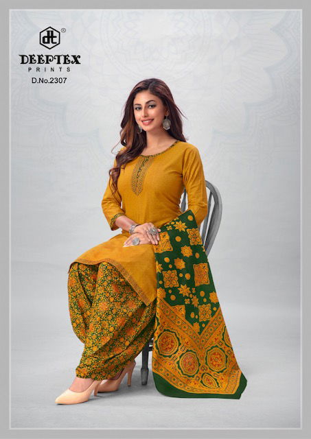 Deeptex Pichkari Vol 23 Printed Cotton Dress Material Catalog
